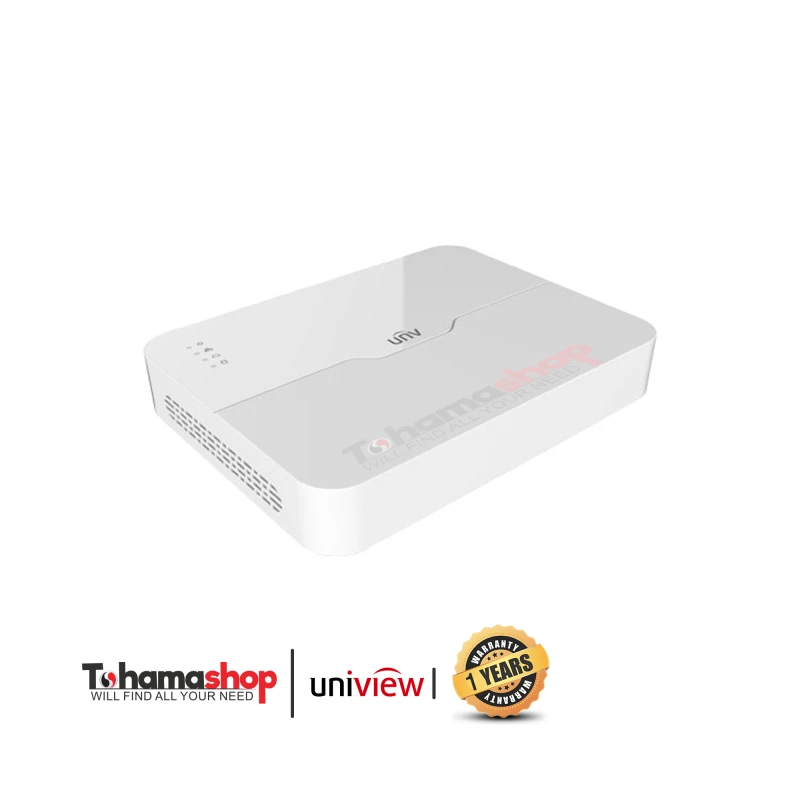 جهاز عرض و تسجيل شبكي يونيفيو 16 قناة بدقة 2 ميجا بكسل ب8poe