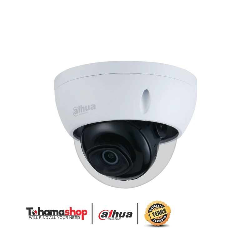 كاميرا شبكية داهوا داخلية دقة 8 ميجا بكسل تدعم كارت ميموري غلاف زجاجي WDR
