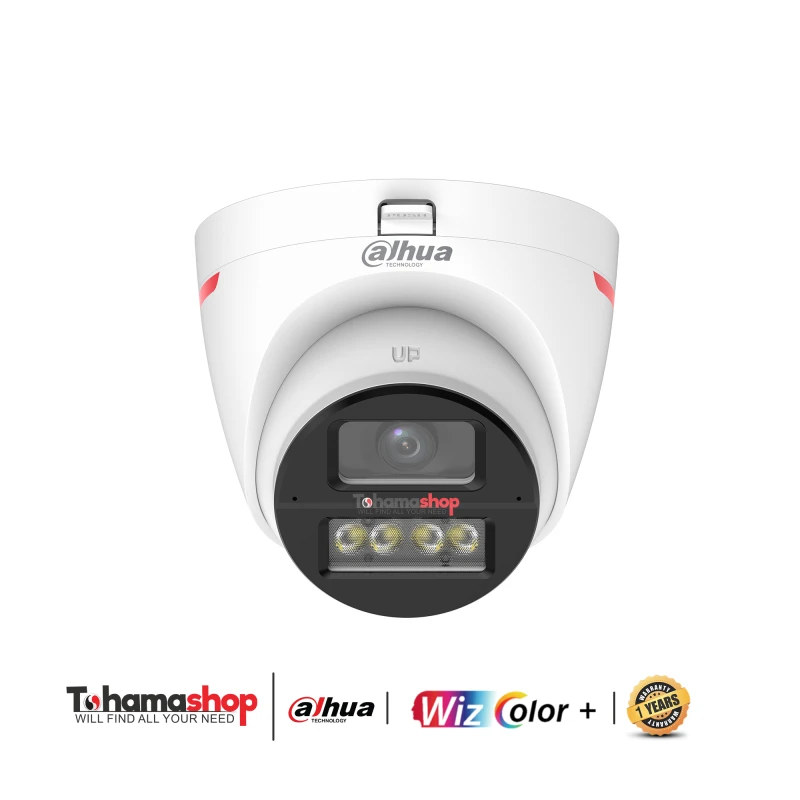 كاميرا داهو داخليه عين ثابتة البؤرة من نوع WizColor HDCVI بدقة 2 ميجا
