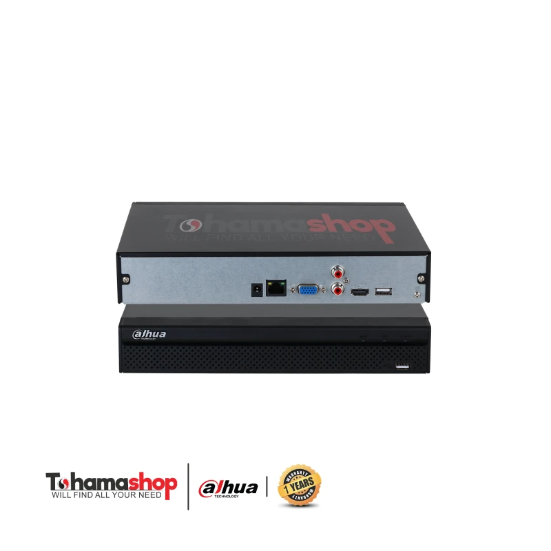 جهاز عرض و تسجيل شبكي داهوا 4 قناة بدقة 2 ميجا بكسل بـ 4PoE