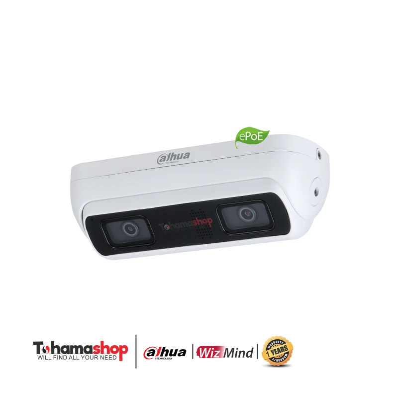 كاميرا شبكية داهوا داخلية دقة 3 ميجا بكسل بعدسة ثنائية تدعم الذكاء الاصطناعي