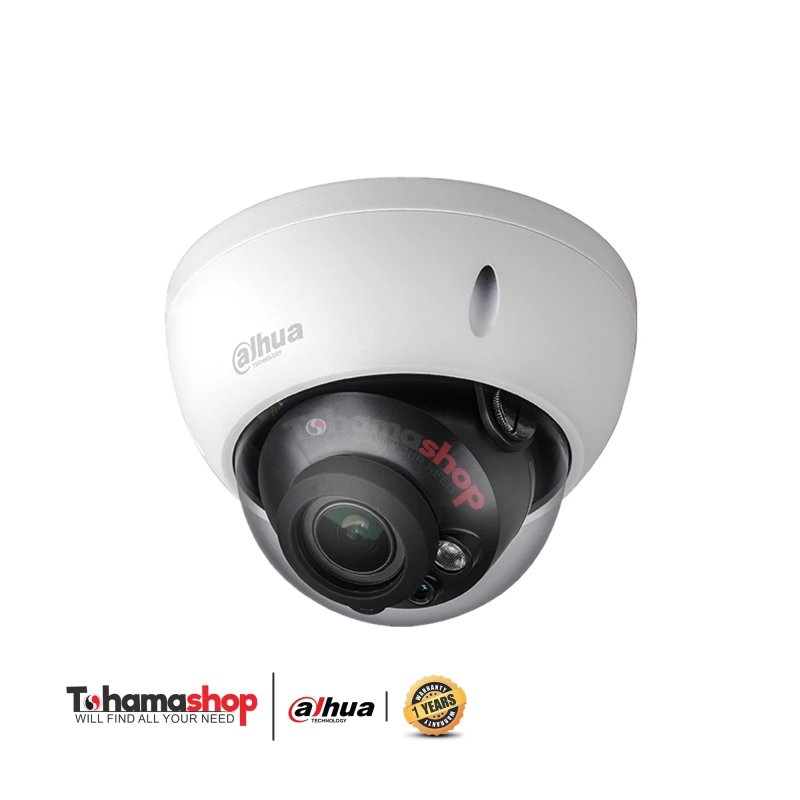 كاميرا شبكية داهوا داخلية دقة 5 ميجا بكسل بعدسة متغيرة بصوت ودعم الذكاء الاصطناعي